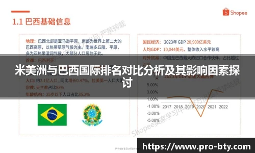 米美洲与巴西国际排名对比分析及其影响因素探讨